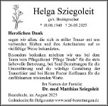 eine Anzeige